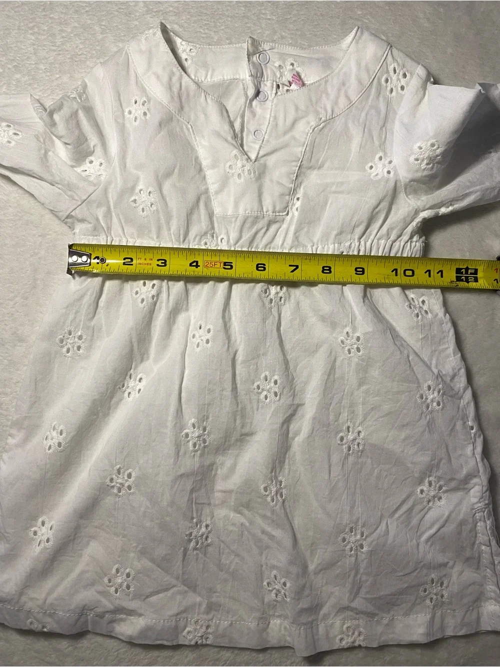 Swim coverup dress Size 2T White Eyelet